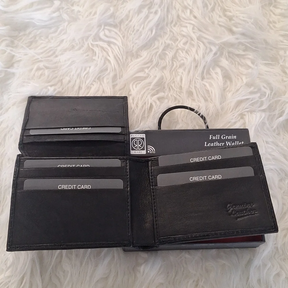 Rugged Rare Full Grain Leather Wallet
